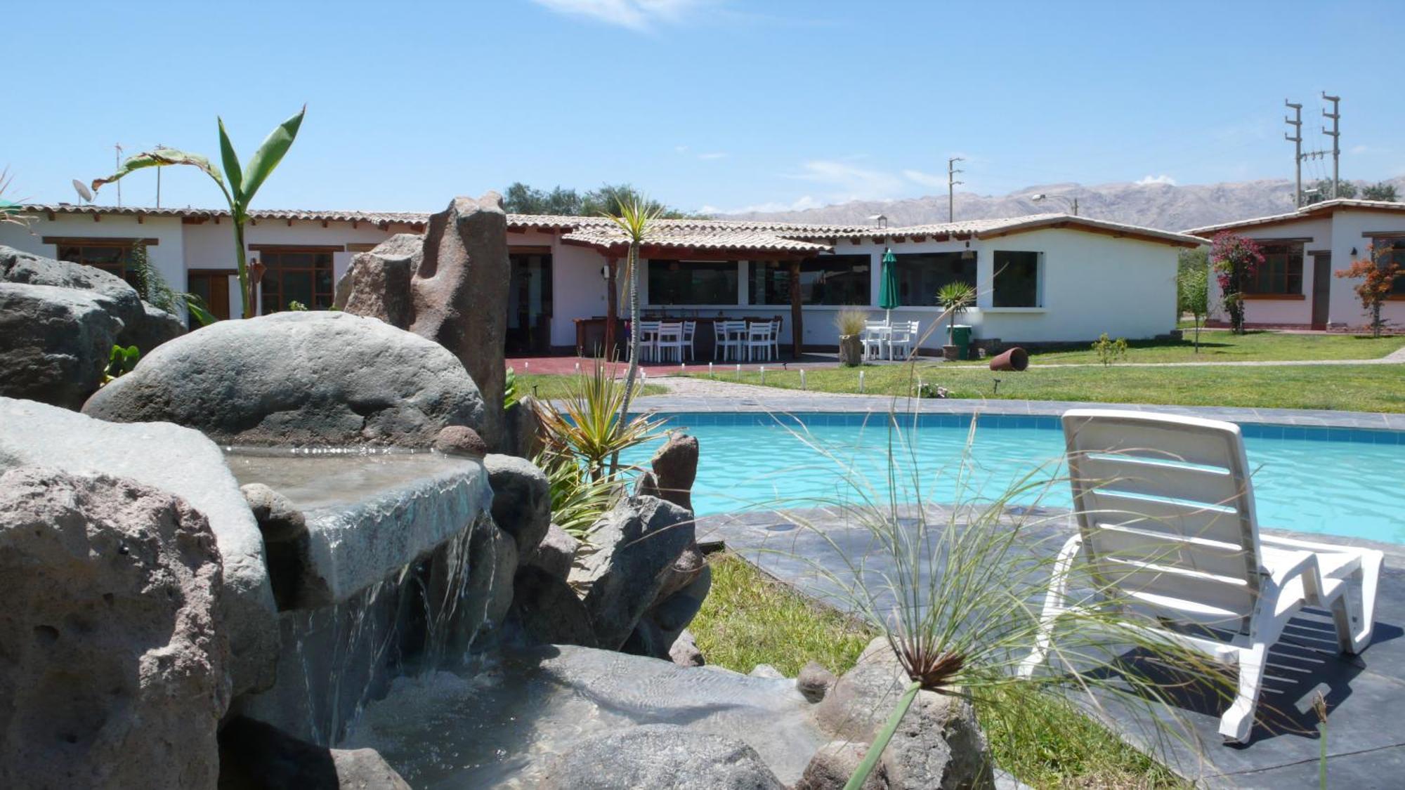 Casa Hacienda Nasca Oasis Hotell Nazca Exteriör bild