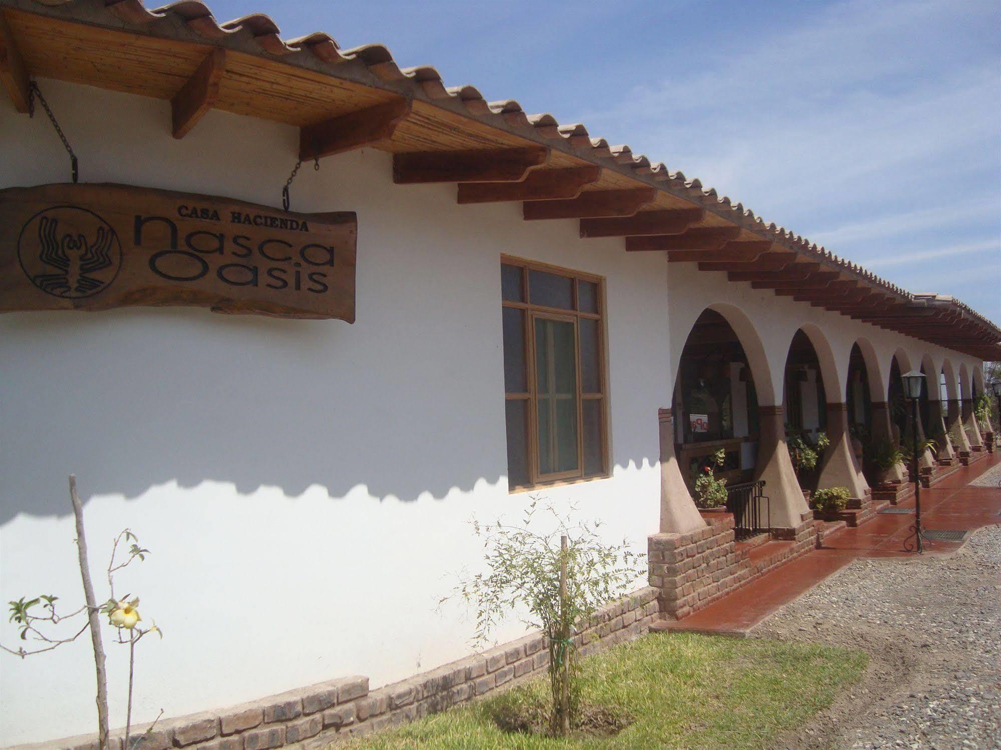 Casa Hacienda Nasca Oasis Hotell Nazca Exteriör bild